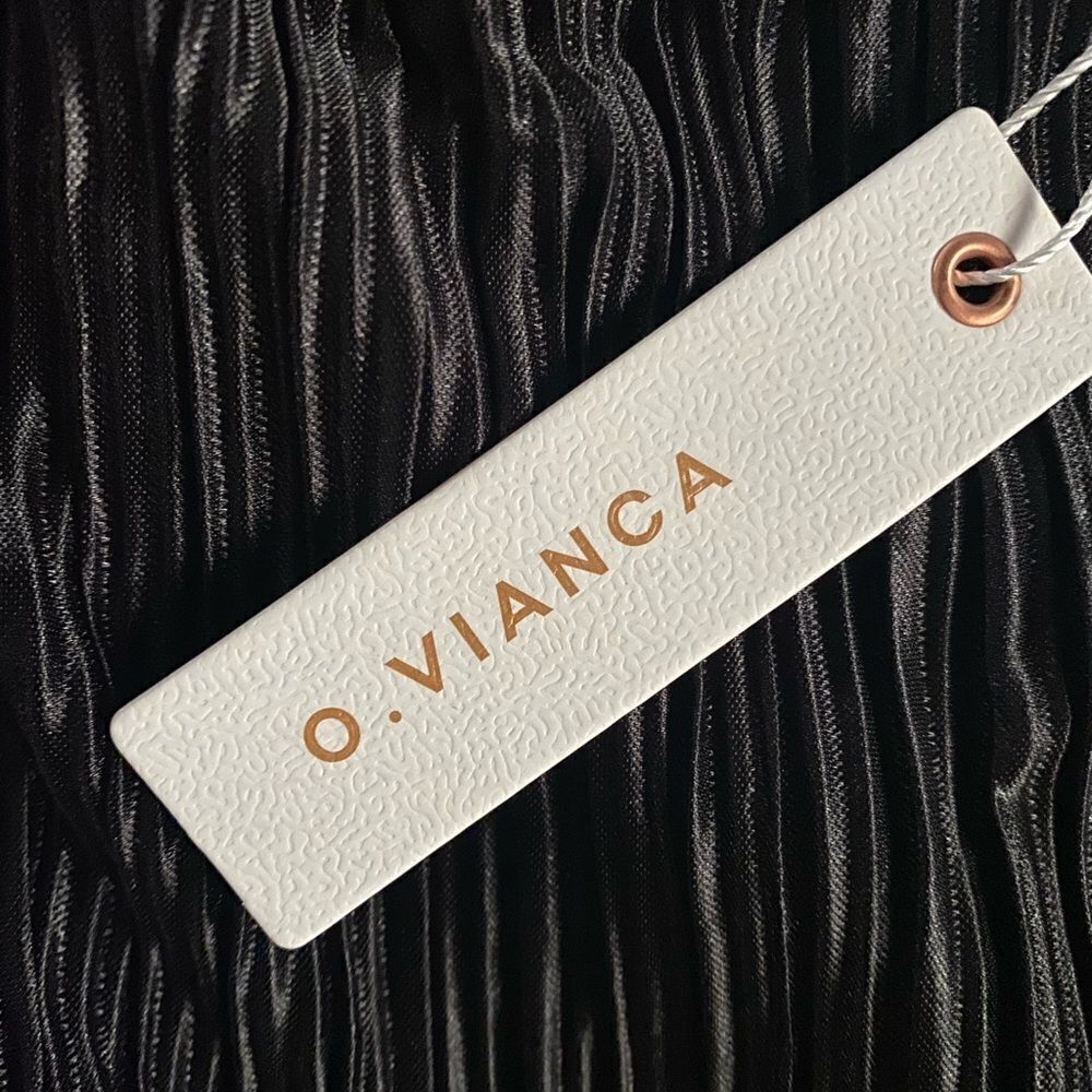 O’vianca set pants too and shirt long sleeve black 3 piece New - Picture 16 of 16